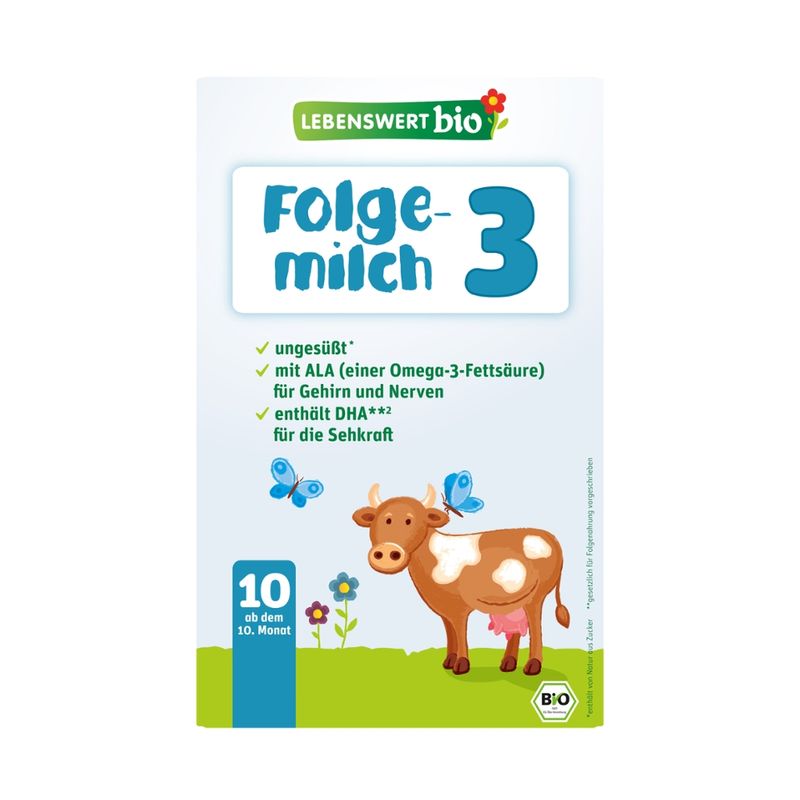 Lebenswert bio Folgemilch 3 - Produktbild