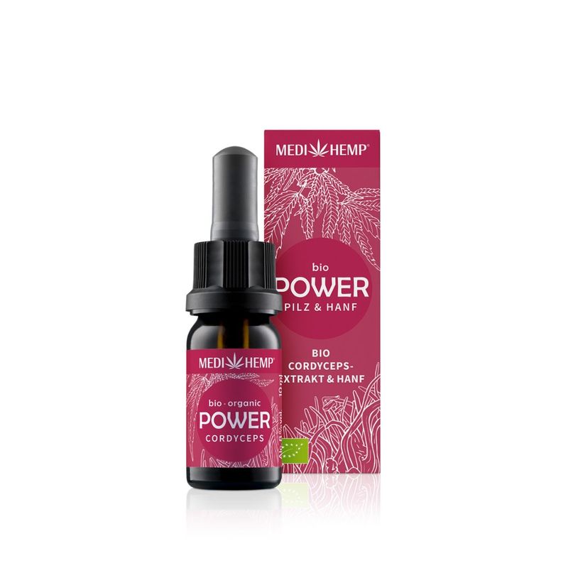MEDIHEMP MEDIHEMP Bio POWER Cordyceps militaris-Extrakt & Hanf - Produktbild
