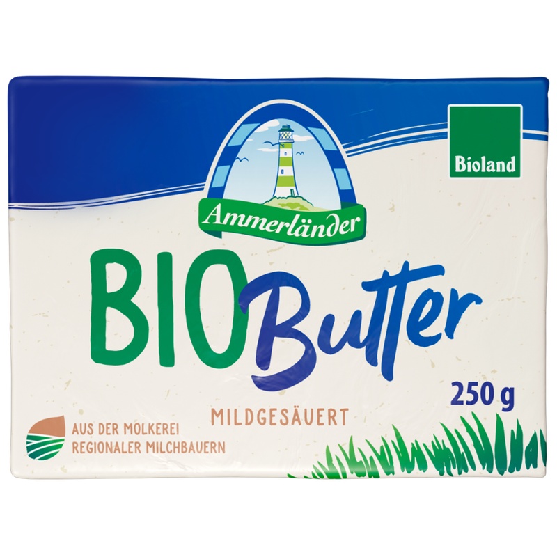 Ammerländer Ammerländer Biobutter 250g Bioland - Produktbild