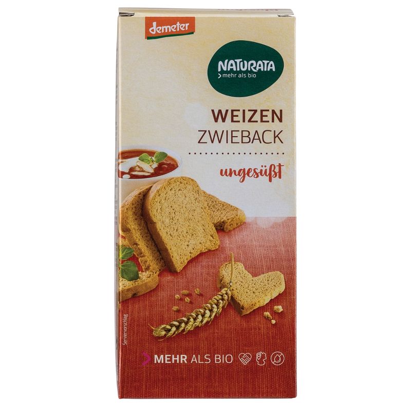 NATURATA Weizen-Zwieback, ungesüßt - Produktbild