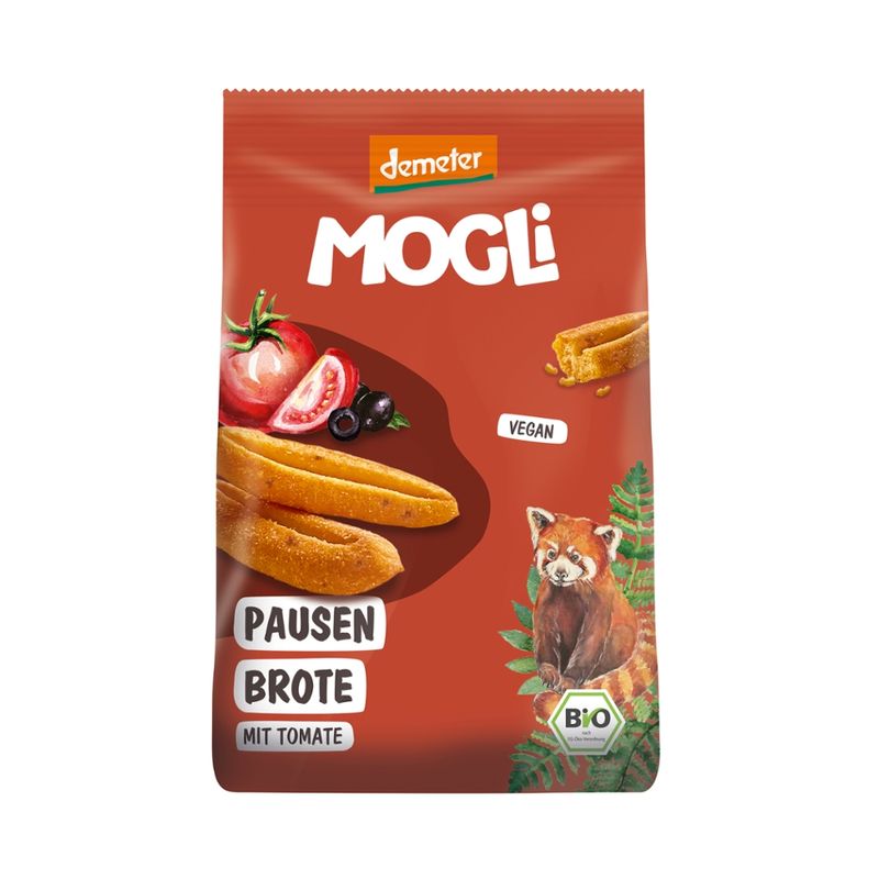 Mogli Demeter Pausen Brote mit Tomate und Oliven - Produktbild