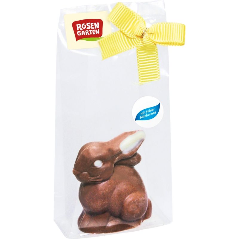 Rosengarten Vollmilch-Schoko-Osterhase mit Milchcreme gefüllt - Produktbild
