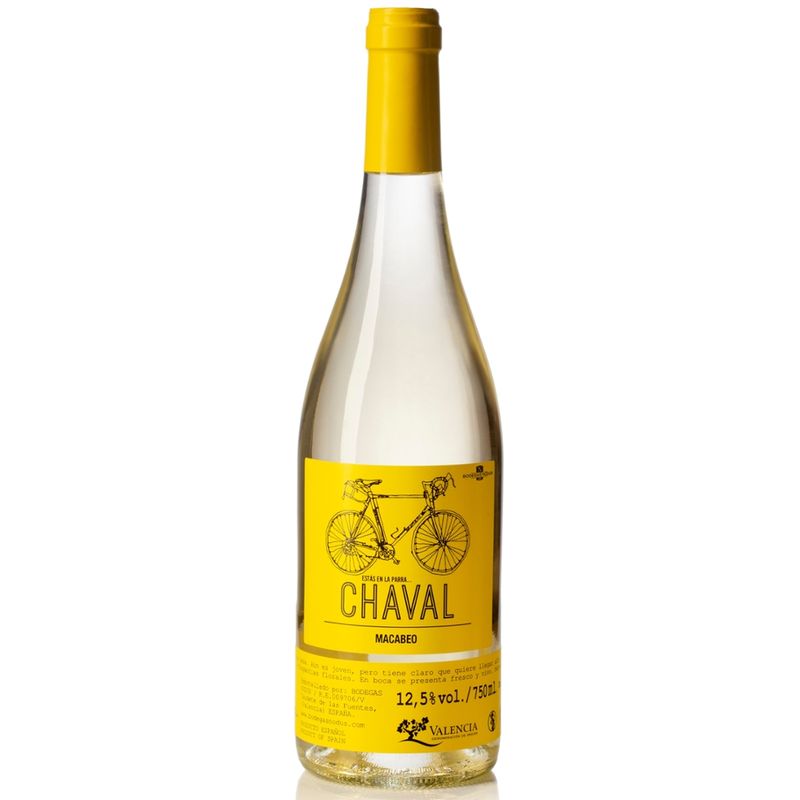 BODEGAS NODUS CHAVAL Macabeo bianco DO Valencia - Produktbild