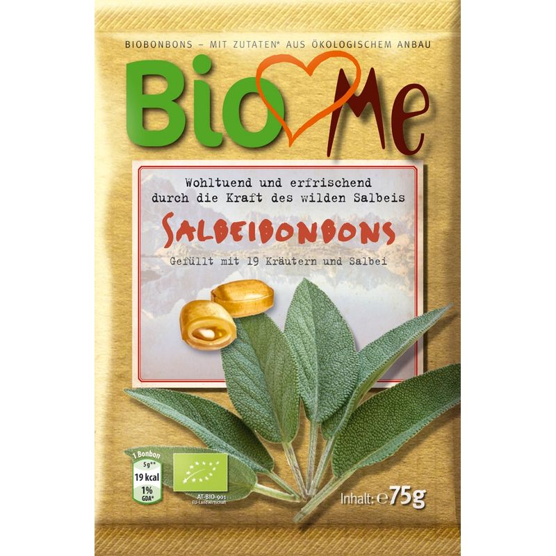 BIO loves Me Bio-Bonbons gefüllt mit 19 Kräutern und Fenchel - Produktbild