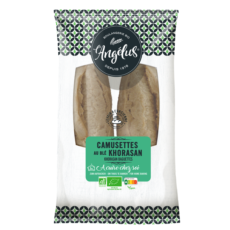 L'Angélus Khorasan-Weizenbaguettes 2x200g zum Aufbacken - Produktbild