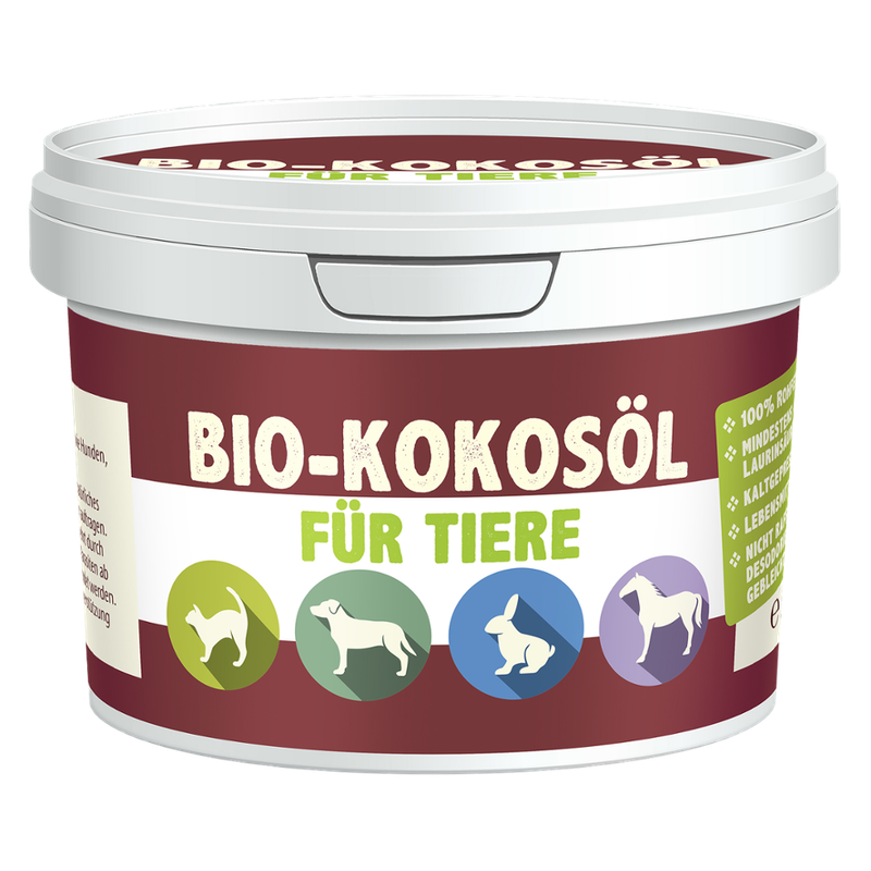 Bio-Kokosöl für Tiere Bio-Kokosöl für Tiere - Produktbild