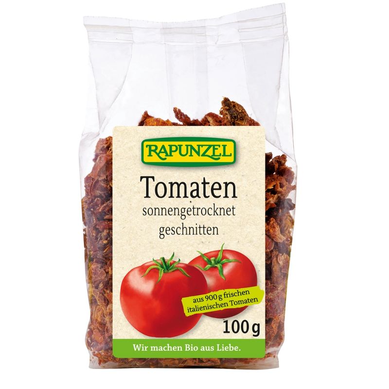 Rapunzel Tomaten getrocknet, geschnitten in Würfel - Produktbild