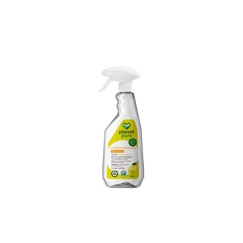 Planet Pure Küchen-Reiniger  Zitronenfrische  Spray 500ml - Produktbild