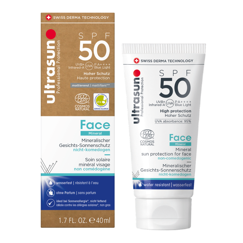 Ultrasun Face Mineral SPF50 40ml Tube (COS) - Produktbild