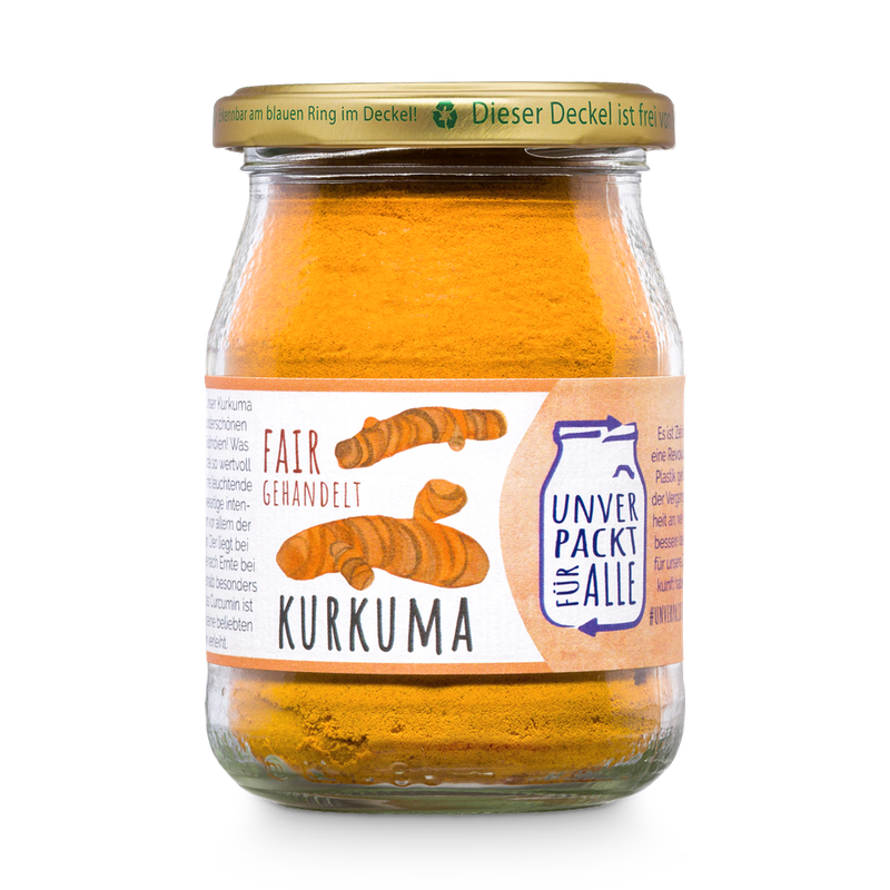 Unverpackt für alle Kurkuma, gemahlen, EG Bio, MMP-kl, 140g - Produktbild