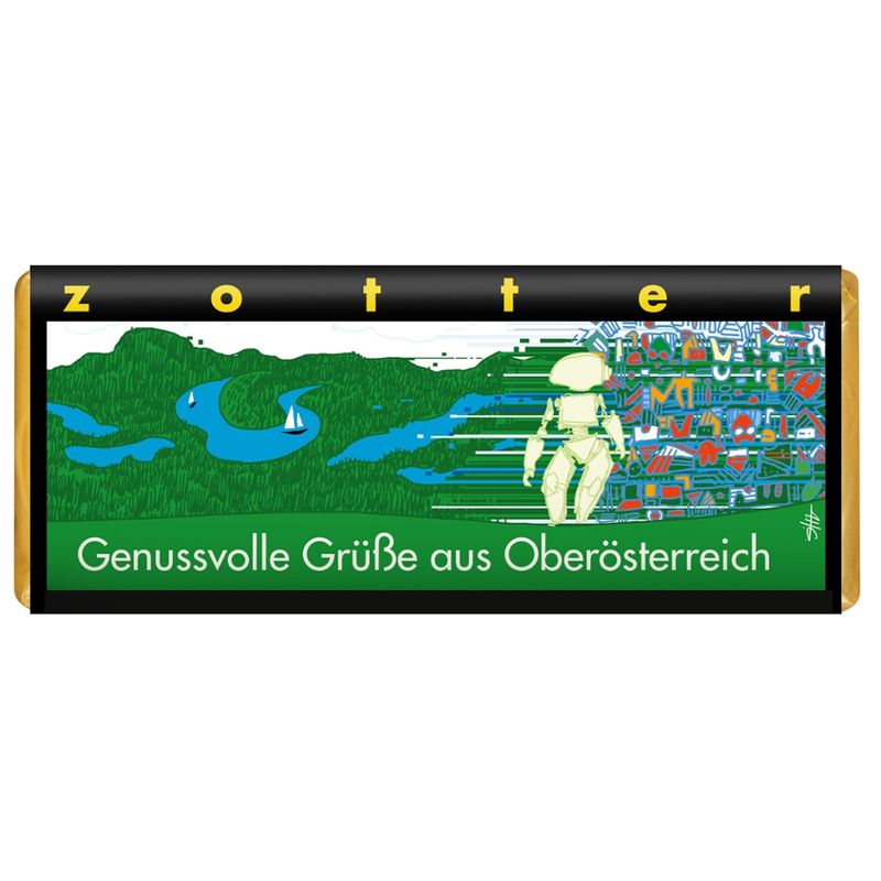 Zotter Schokolade "Genussvolle Grüße aus Oberösterreich"- GeNüsse - Produktbild