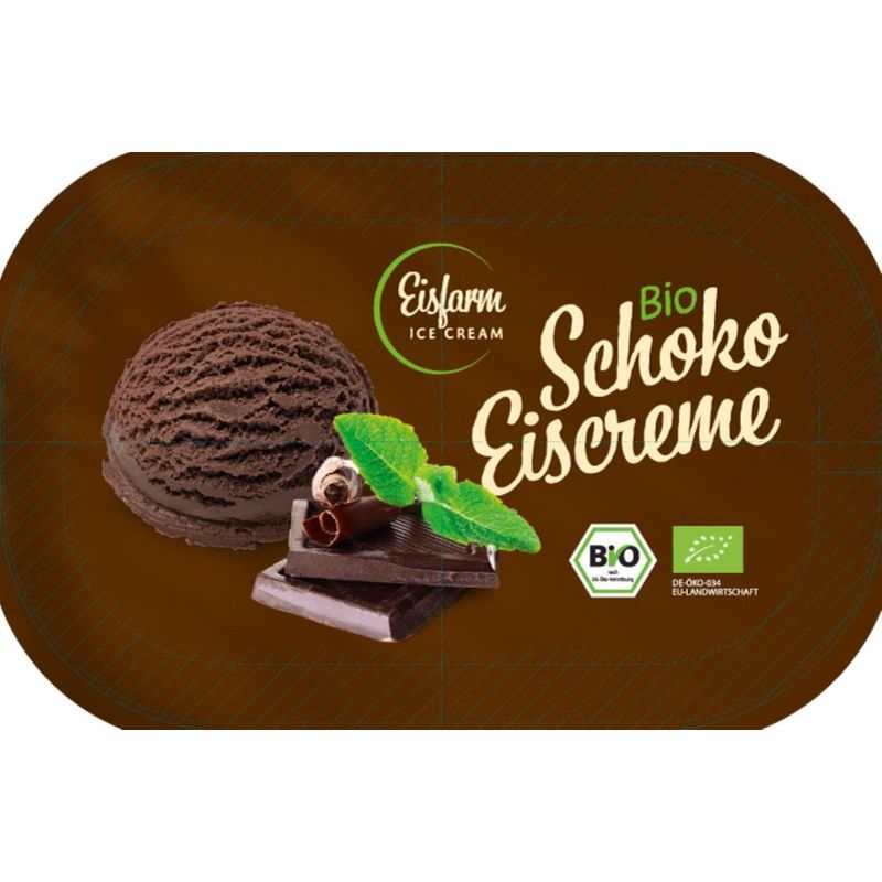 Eisfarm Bio Schokoladen Eiscreme - Produktbild