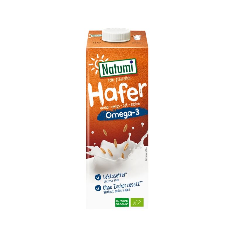 Natumi Hafer Omega-3 Drink - Produktbild