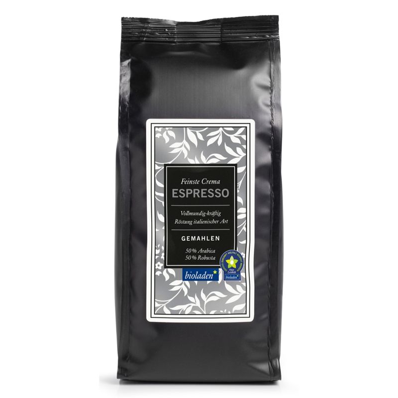 bioladen Espresso gemahlen - Produktbild