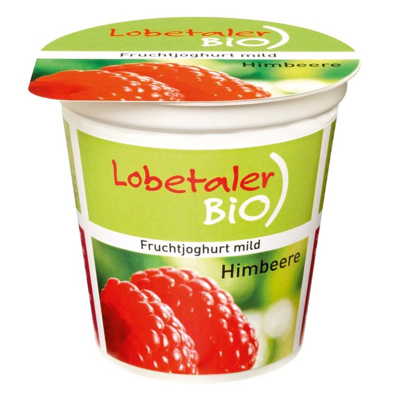 Lobetaler Bio Bio-Joghurt Himbeere - Produktbild