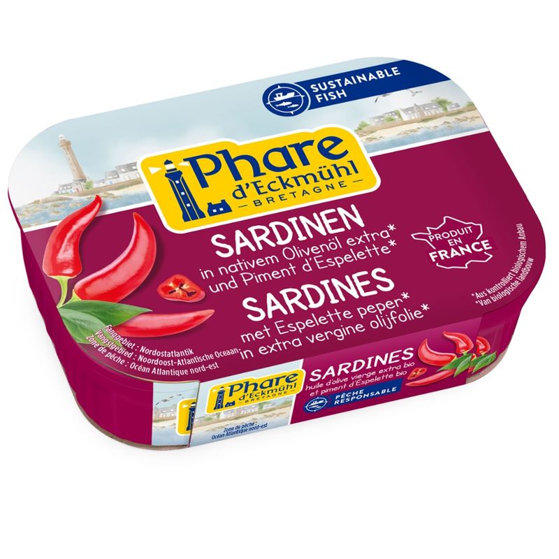 Phare d´Eckmühl Sardinen mit Olivenöl und Piment d'Espelette - Produktbild