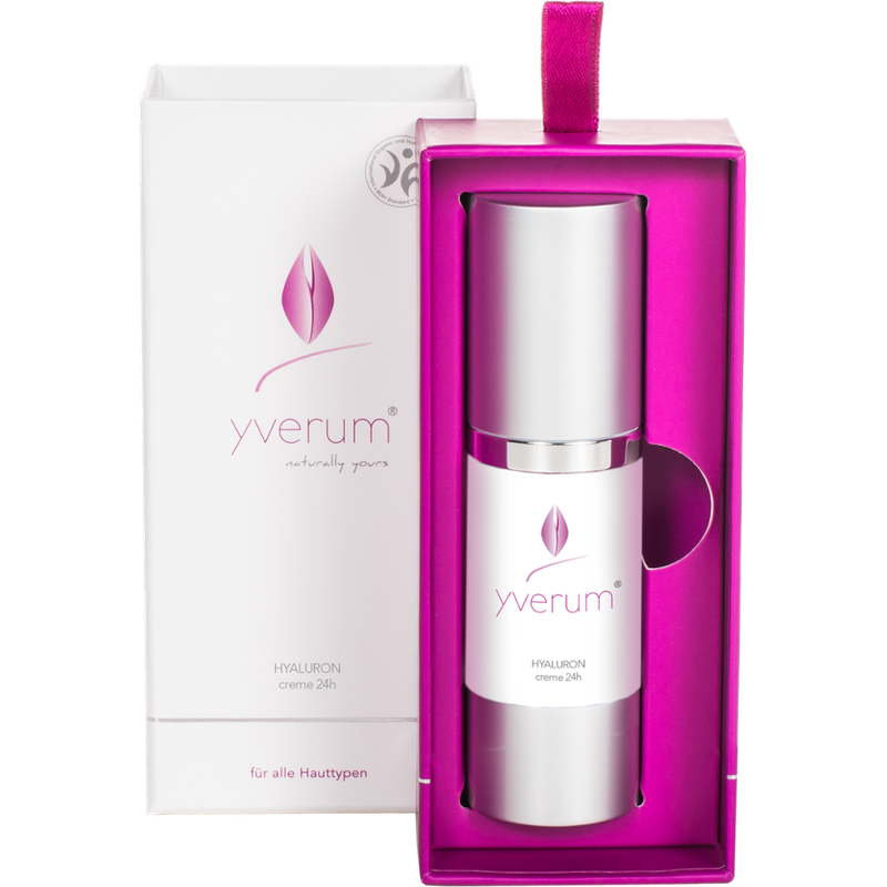 yverum naturally yours yverum HYALURON creme 24h, 30 ml - Produktbild