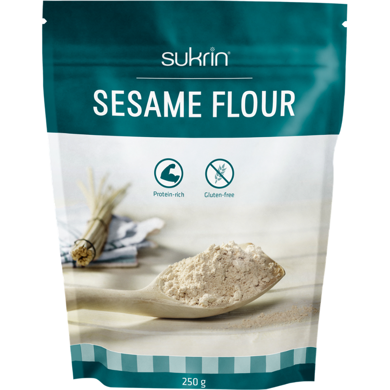 Sukrin Sesammel (Sesammehl, entölt) 250g - Produktbild
