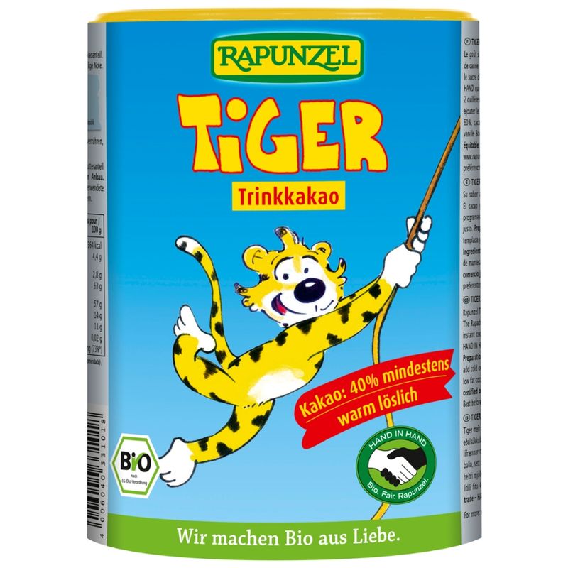 Rapunzel Tiger Trinkkakao HIH - Produktbild