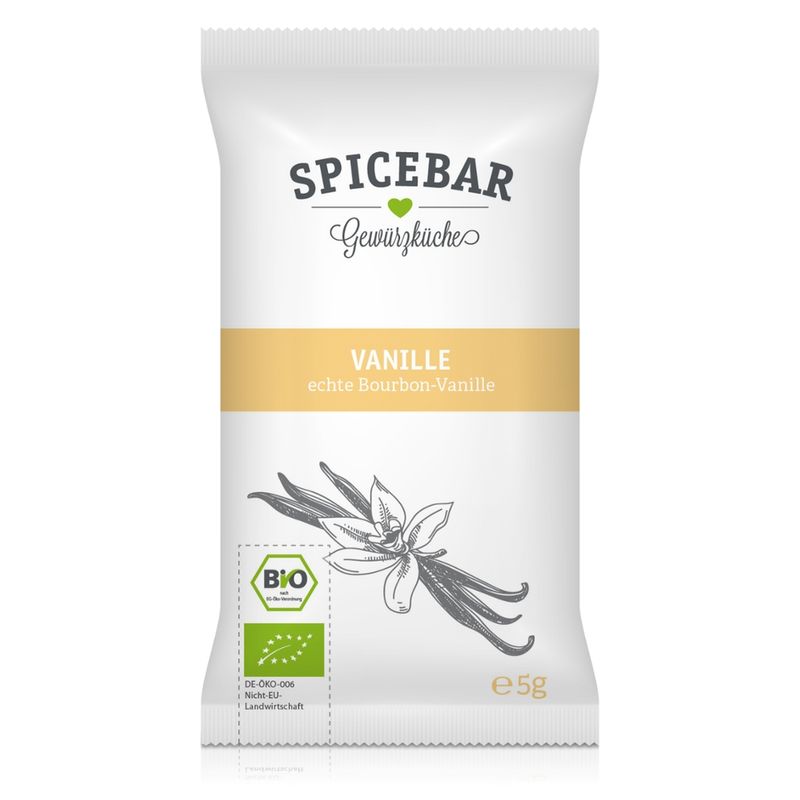 Spicebar Spicebar Kleinpackung Bio Vanille echte Bourbon-Vanille - Produktbild
