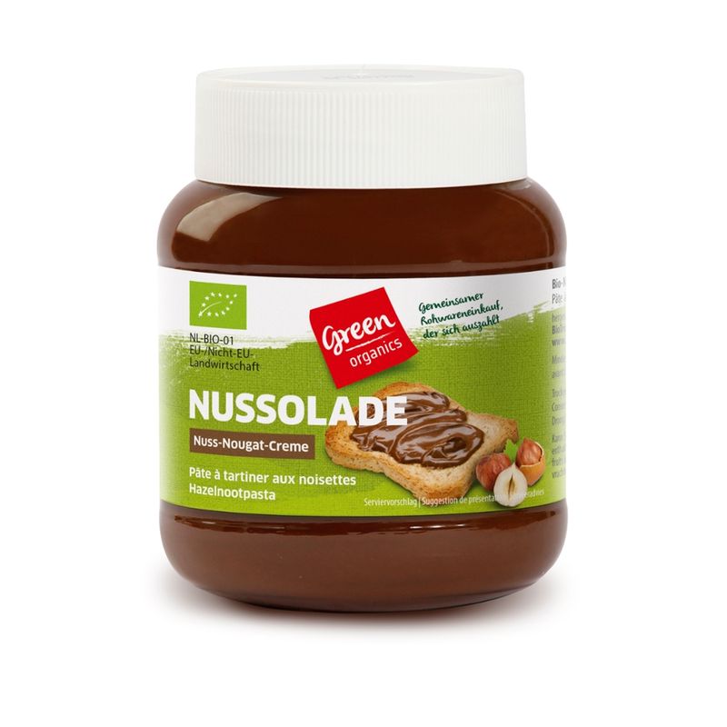 greenorganics Nussolade Nuss-Nougat-Creme - Produktbild