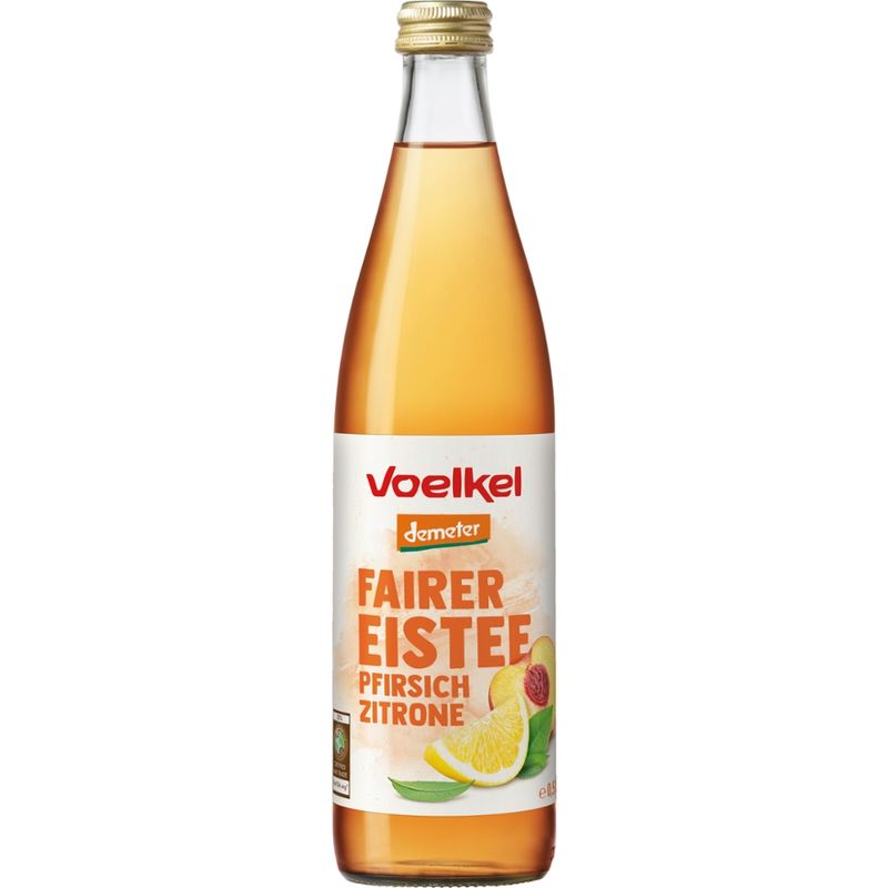 Voelkel Fairer Eistee Pfirsich Zitrone - Produktbild
