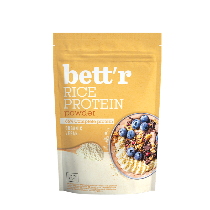 Bett'r Bett`r  Bio Reisprotein, 86% Protein - Produktbild