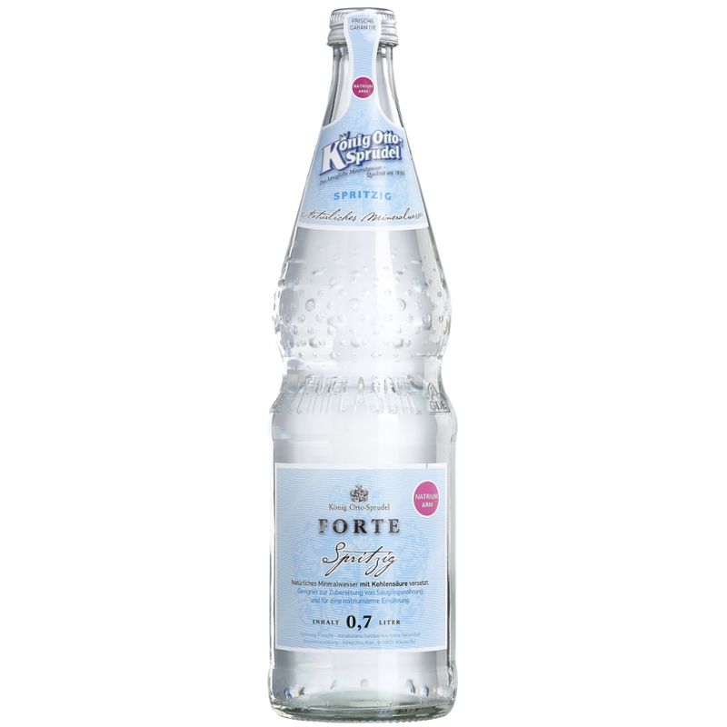 König Otto-Sprudel Mineralwasser FORTE spritzig - Produktbild