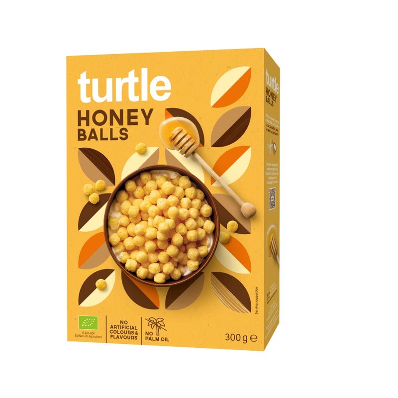 Turtle - Better Breakfast Honey Balls Bio - Produktbild