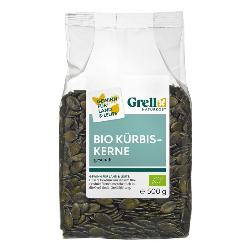 Grell Naturkost Kürbiskerne geschält - Produktbild