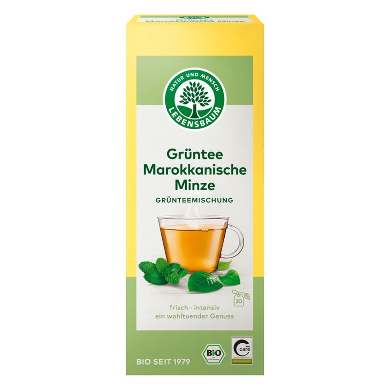 LEBENSBAUM Grünteee Marokkanische Minze - Produktbild
