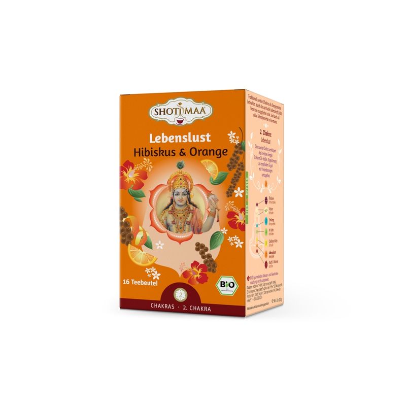 Shoti Maa Lebenslust - Hibiskus & Orange - Produktbild