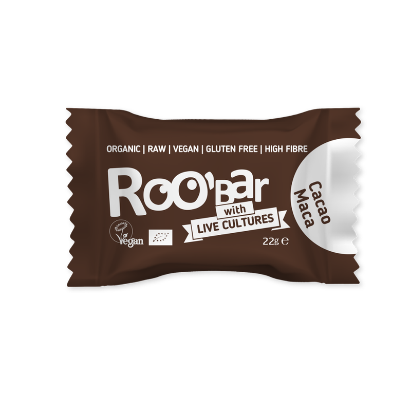 Roobar RooBiotic Cacao Maca, 22g, glutenfrei - Produktbild