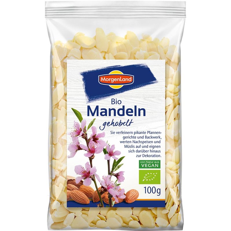 MorgenLand Bio Mandeln gehobelt - Produktbild
