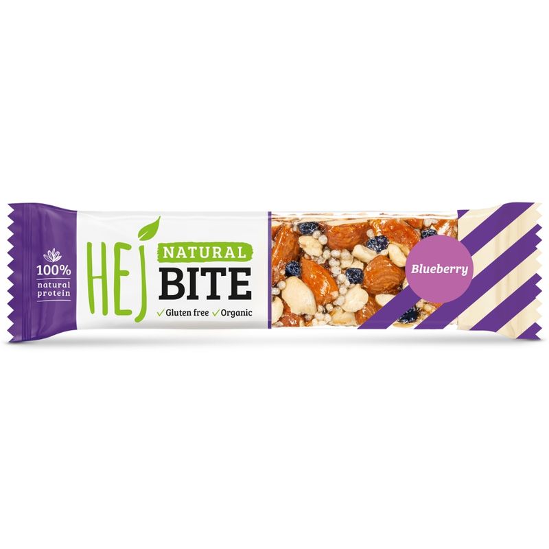 HEJ Natural HEJ Bite Blueberry, glutenfrei, vegan - Produktbild