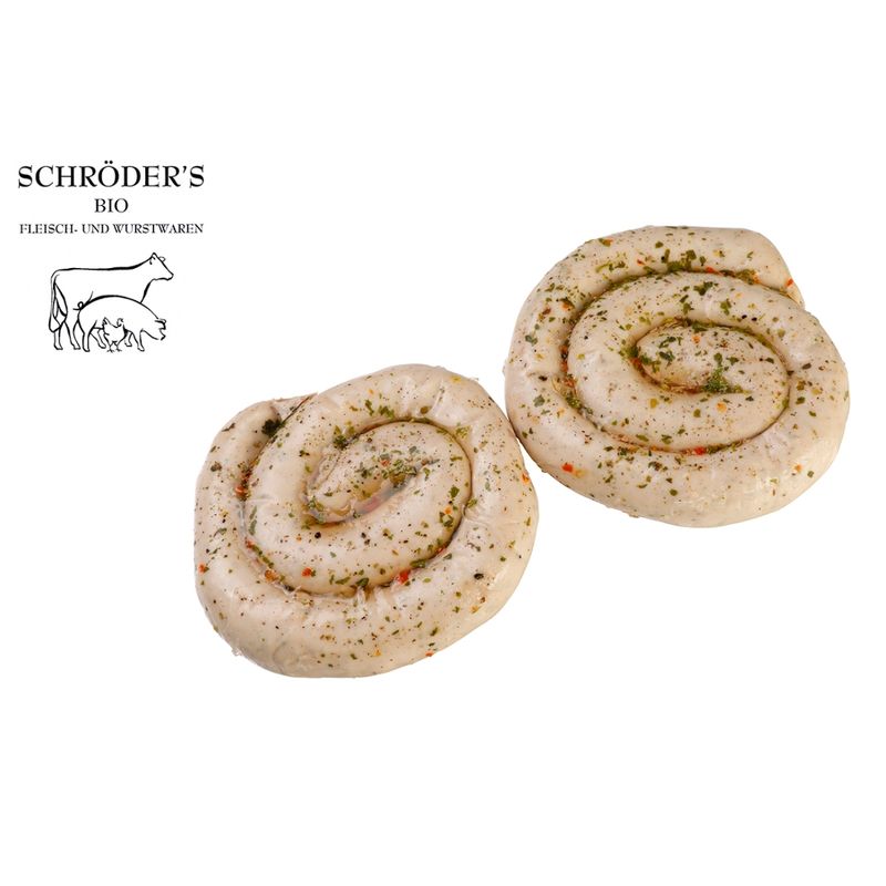 Schröder's Bio Fleisch- und Wurstwaren Grillschnecke Geflügel 2/125 g - Produktbild