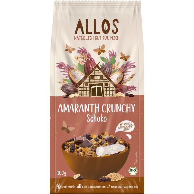 Allos Amaranth Crunchy Schoko - Produktbild