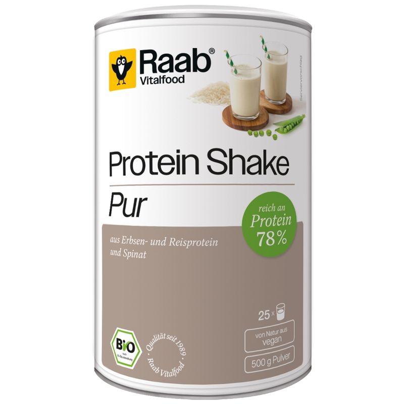 Raab Vitalfood BIO Protein Shake Pur - Produktbild