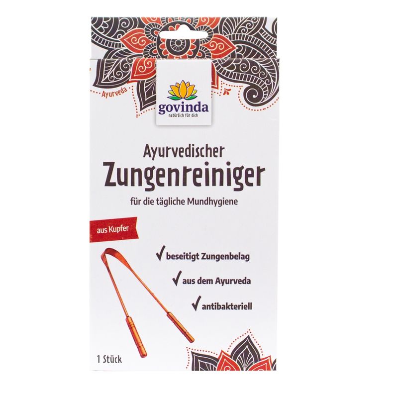Govinda Zungenreiniger/Kupfer - Produktbild