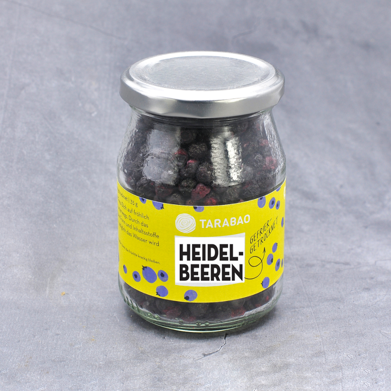 TARABAO Heidelbeeren gefriergetrocknet - Produktbild