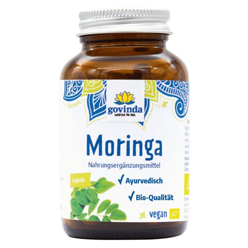 Govinda Moringa-Kapseln 45 g - Produktbild