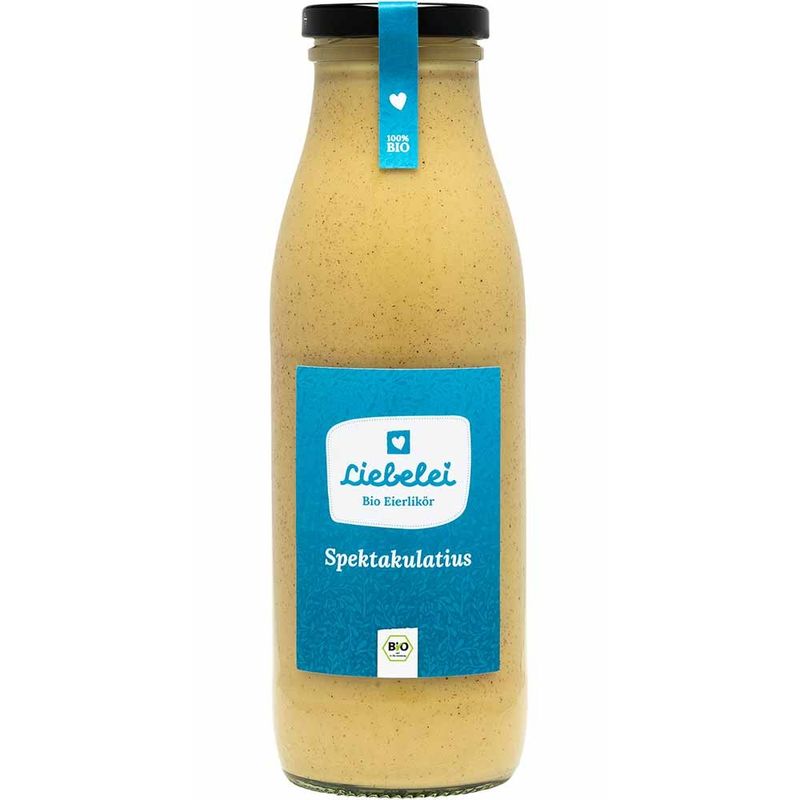 Liebelei Liköre  Liebelei Bio Eierlikör Spektakulatius - 0,5 L - Produktbild