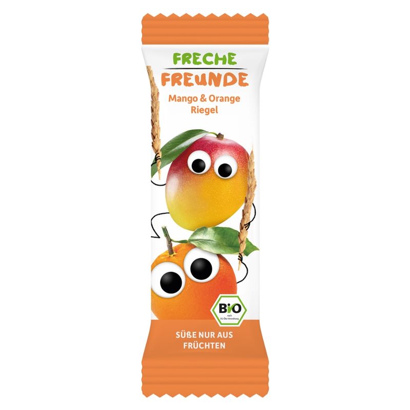 Freche Freunde Freche Freunde Bio Riegel Mango & Orange 4x23g - Produktbild