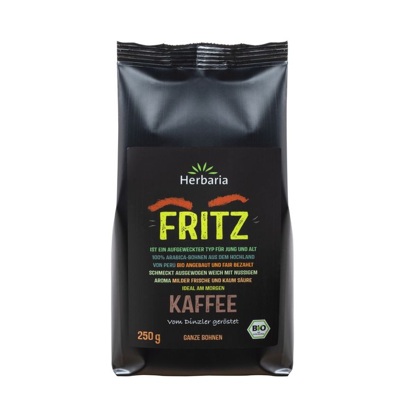 HERBARIA Fritz Kaffee ganz bio - Produktbild