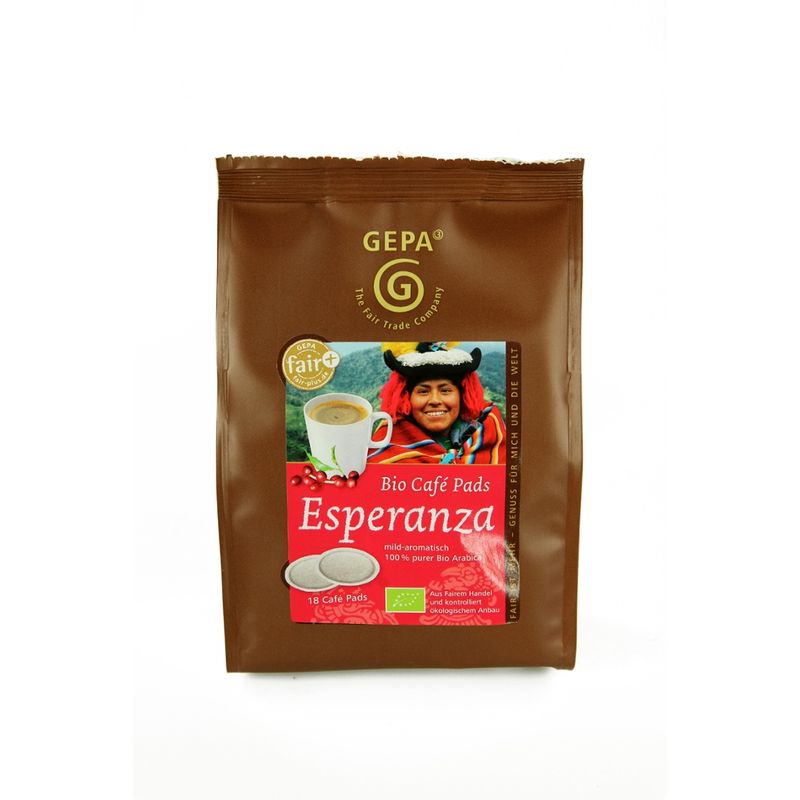 GEPA - The Fair Trade Company Bio Esperanza Pads 18x7g - Produktbild