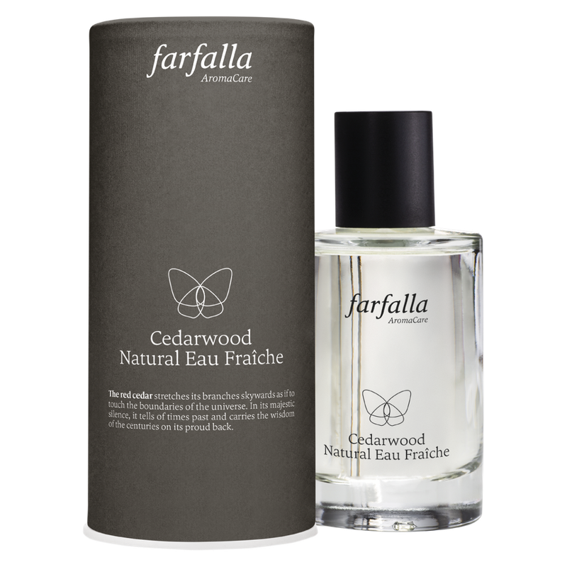 farfalla Natural Eau Fraîche Cedarwood, 100ml - Produktbild