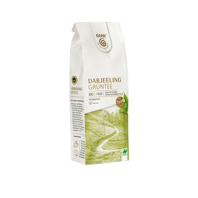 GEPA - The Fair Trade Company Bio Darjeeling Grüntee - Produktbild