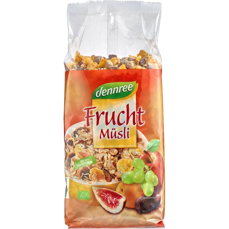 dennree Früchtemüsli mit 40% Fruchtanteil - Produktbild