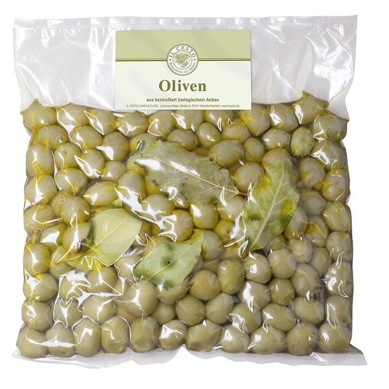 Il Cesto Griech. Oliven grün m. Zitrone gef. natur - Produktbild