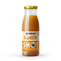 OSTMOST Ingwer Shot Maracuja Kurkuma 250ml - Produktbild